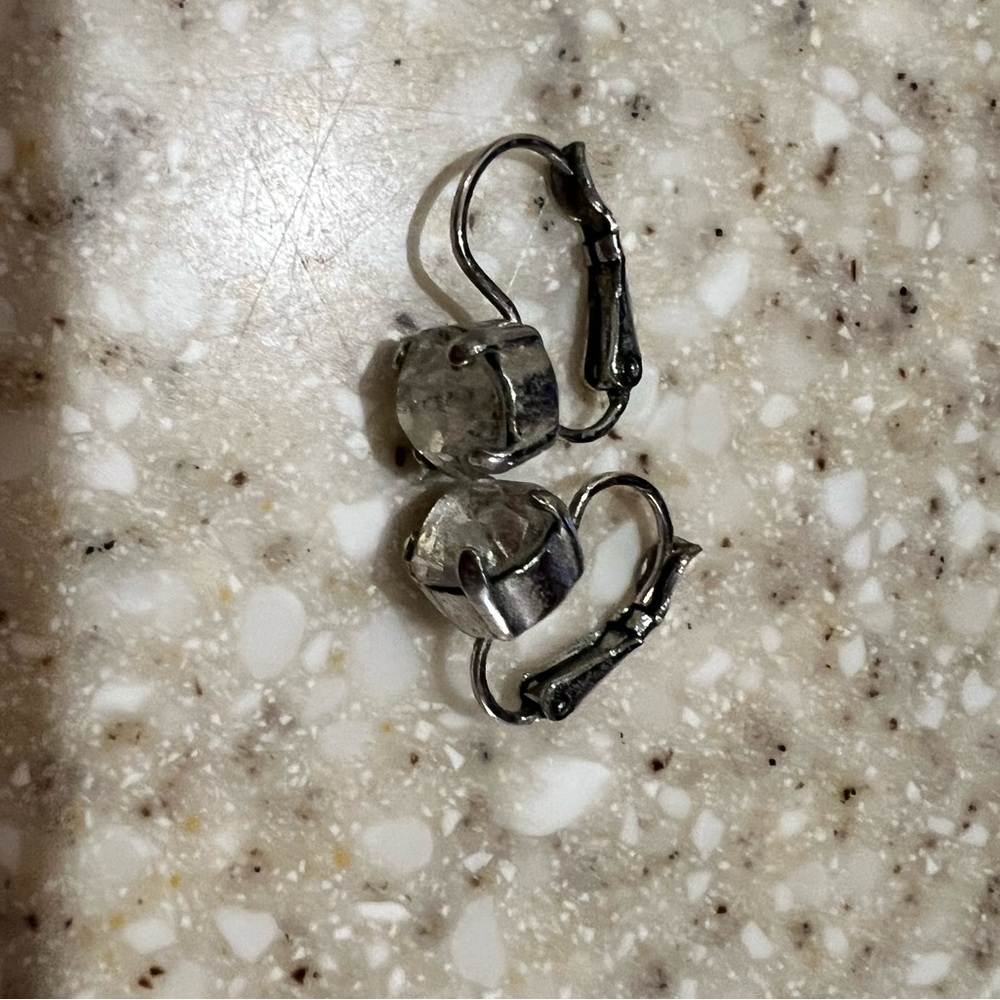 Clear Sabika London Drop Earrings